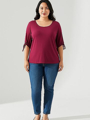 Amour Vert 3/4 Sleeve Top (view 2)