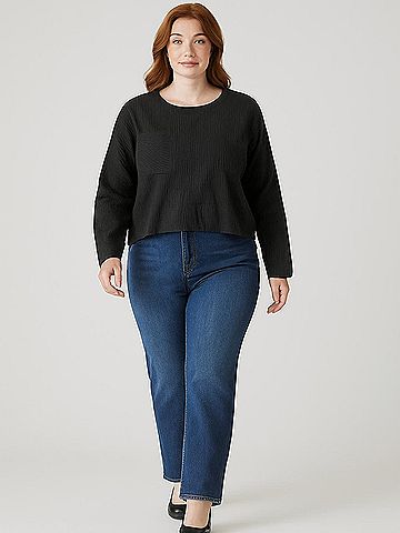 Flax Long Sleeve Blouse (view 2)