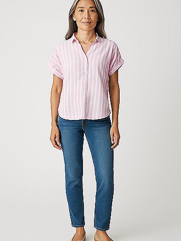 Lola River Short Sleeve Blouse (view 2)