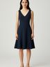 J.Crew 365 Solid Blue Casual Dress Size 4 - photo 2