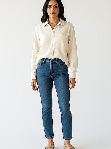 Djerf Avenue Long Sleeve Blouse (view 2)