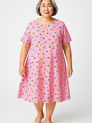 Unique Vintage Casual Dress (view 2)
