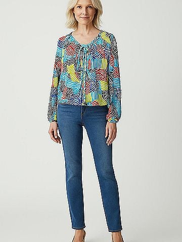 PREMISE Long Sleeve Blouse (view 2)