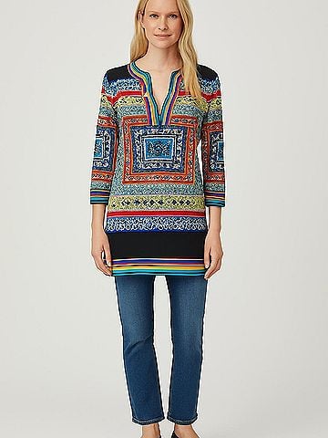 PREMISE 3/4 Sleeve Blouse (view 2)