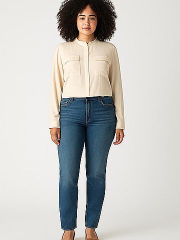 Banana Republic Long Sleeve Blouse (view 2)