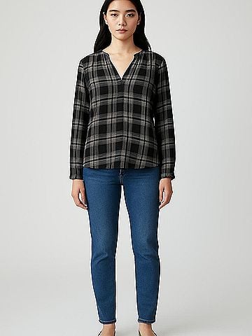 Cloth & Stone Long Sleeve Blouse (view 2)