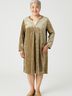 Mystree Metallic Brown Cocktail Dress Size L - photo 2