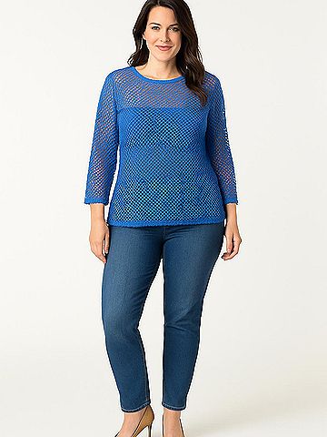 Leo & Nicole 3/4 Sleeve Top (view 2)