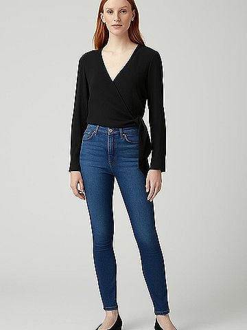 3.1 Phillip Lim Long Sleeve Silk Top (view 2)