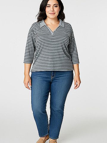 Route 66 3/4 Sleeve Top (view 2)