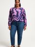 Tek Gear Purple Long Sleeve Blouse Size L - photo 2