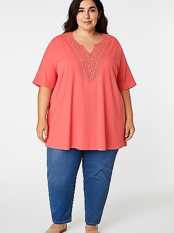 Catherines Short Sleeve Blouse (view 2)