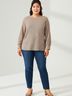 Adrianna Papell Tan 3/4 Sleeve Blouse Size L - photo 2