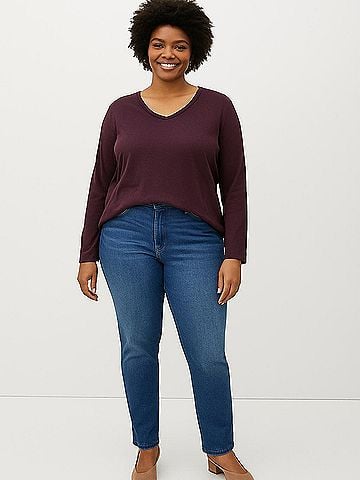 Market and Spruce Long Sleeve Top (view 2)