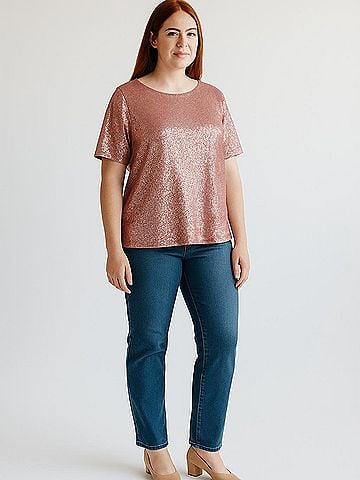Sunday in Brooklyn Short Sleeve Top (view 2)
