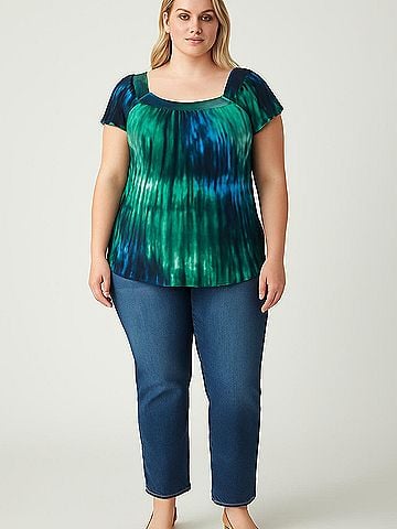 DressBarn Short Sleeve Top (view 2)