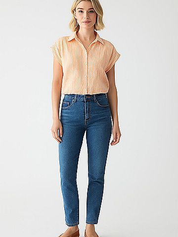 Ann Taylor LOFT Short Sleeve Blouse (view 2)