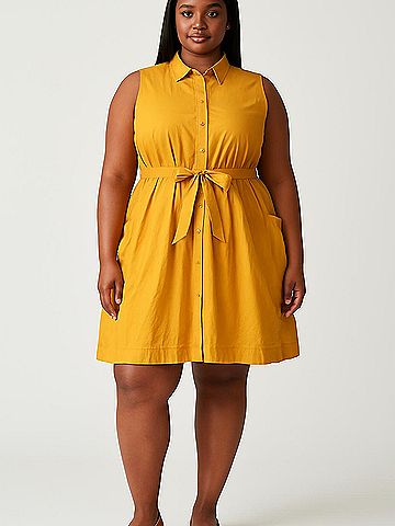 Eva Mendes by New York & Company Casual Dress (view 2)