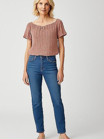 Assorted Brands Short Sleeve Blouse (view 2)