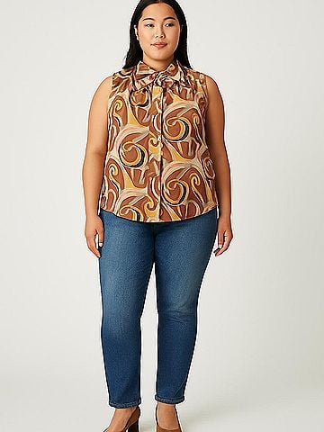 Pleione Sleeveless Blouse (view 2)