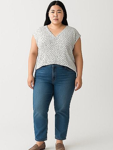 DR2 Short Sleeve Blouse (view 2)