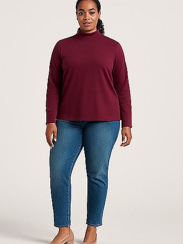 Croft & Barrow Long Sleeve Turtleneck (view 2)