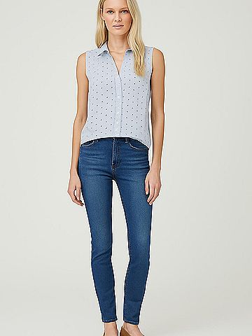 Ann Taylor Sleeveless Blouse (view 2)