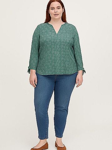 Monday Fun 3/4 Sleeve Blouse (view 2)