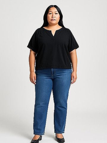 Soft Surroundings Short Sleeve Blouse (view 2)