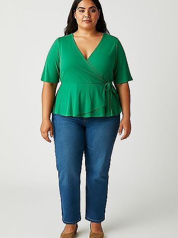 Kim & Cami 3/4 Sleeve Blouse (view 2)