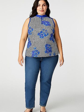 GGblue Sleeveless Blouse (view 2)