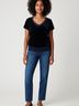 DKNY Black Short Sleeve Top Size 2 - photo 2