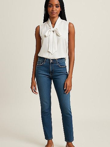 Anne Klein Sleeveless Blouse (view 2)