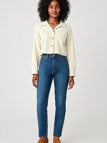 Wallflower Long Sleeve Blouse (view 2)