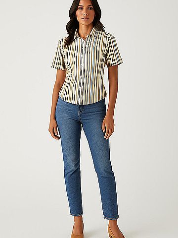Princess Polly Short Sleeve Blouse (view 2)