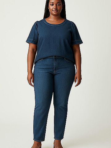 Crown & Ivy Short Sleeve Top (view 2)