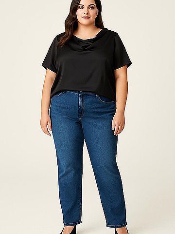 Universal Standard Short Sleeve Top (view 2)