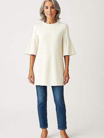 Moth Short Sleeve Turtleneck (view 2)