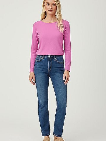 J.Crew 365 3/4 Sleeve Top (view 2)
