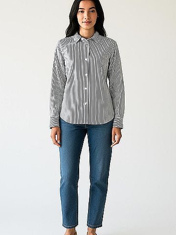 Jones New York Signature Long Sleeve Blouse (view 2)