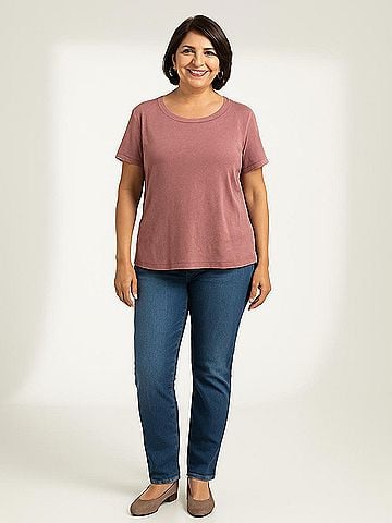 Cable & Gauge Short Sleeve Top (view 2)