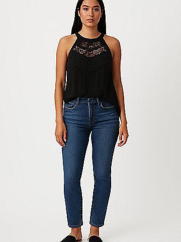 Cable & Gauge Sleeveless Blouse (view 2)