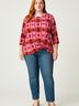 Ruby Rd. Pink 3/4 Sleeve Blouse Size 2X - photo 2
