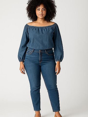 Universal Thread 3/4 Sleeve Blouse (view 2)