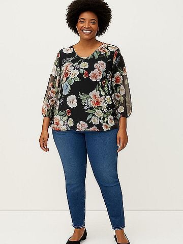 Papermoon 3/4 Sleeve Blouse (view 2)