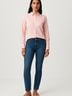 FRAME 100% Silk Pink Long Sleeve Silk Top Size S - photo 2