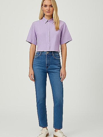 PrettyLittleThing Short Sleeve Blouse (view 2)