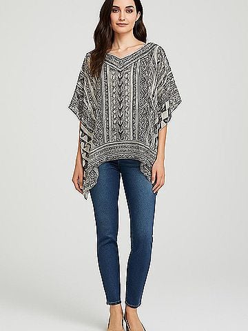 Hale Bob 3/4 Sleeve Blouse (view 2)