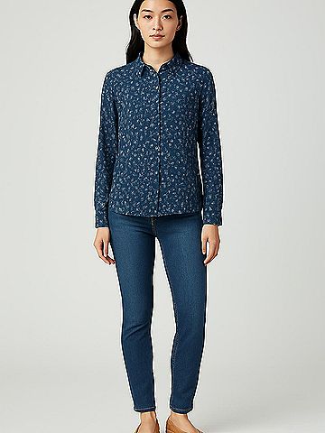 Melrose and Market Long Sleeve Blouse (view 2)