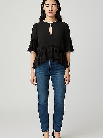 H&M 3/4 Sleeve Blouse (view 2)